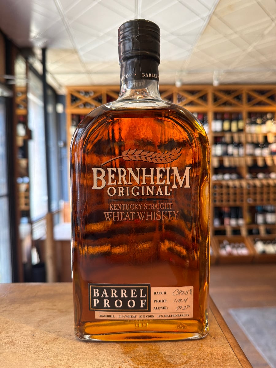 Bernheim Original Barrel Proof Wheat Whiskey 118.4PF Batch C925 (750ml)