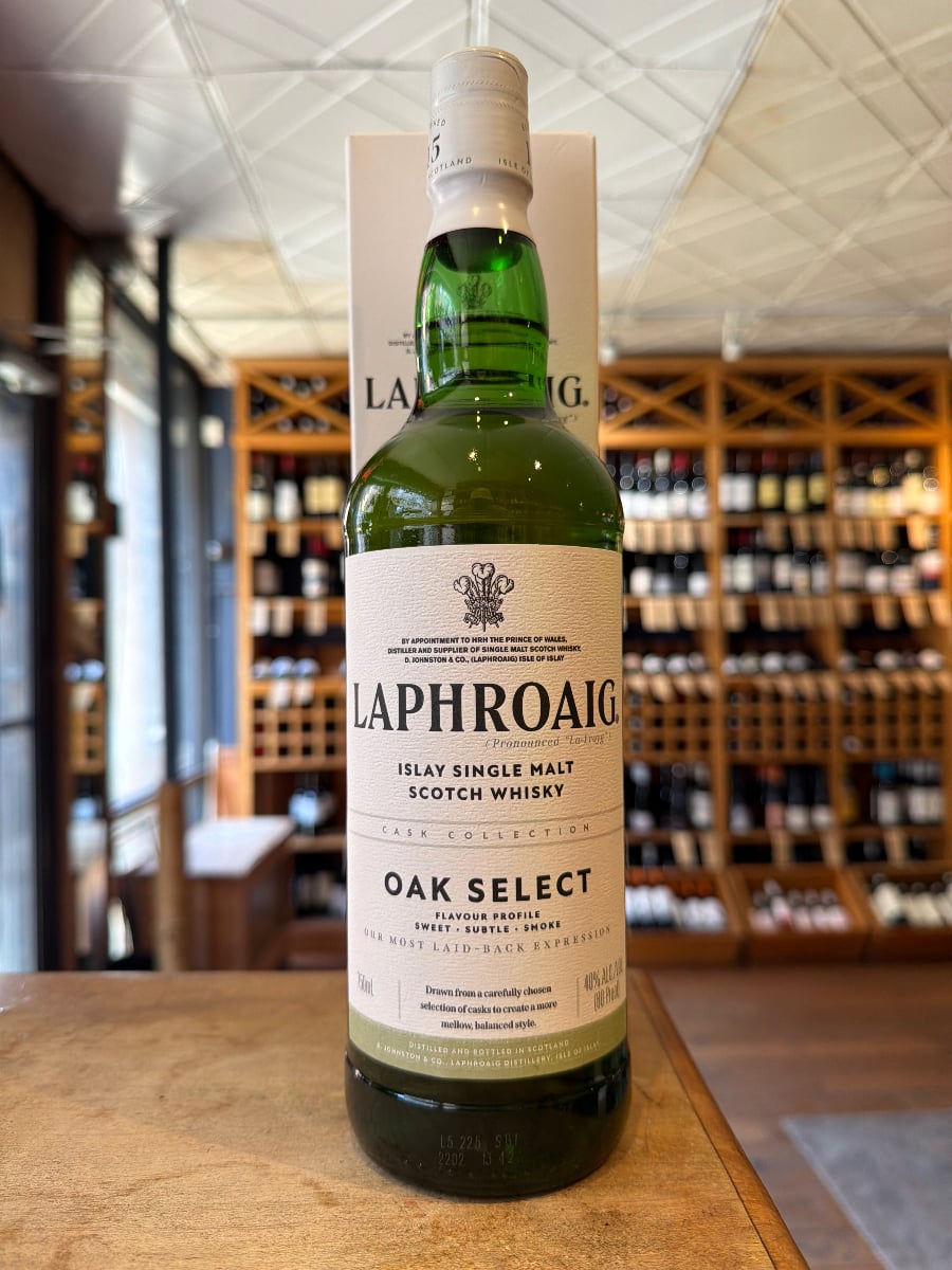 Laphroaig Single Malt Oak Select Scotch Whisky (750ml)