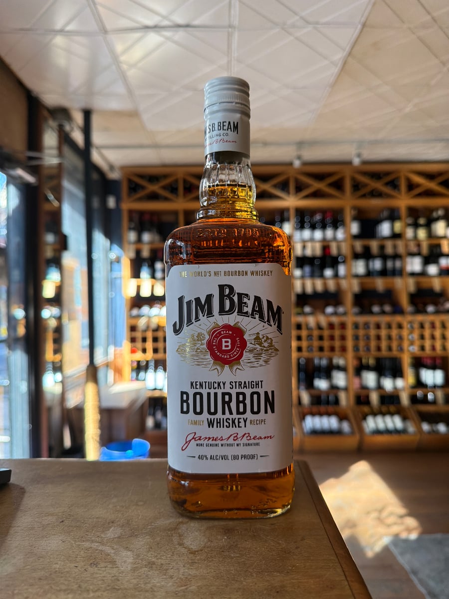 Jim Beam Bourbon Whiskey (1L)