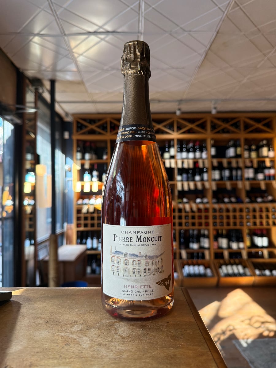 Pierre Moncuit, Henriette Champagne Grand Cru 'Le Mesnil-sur-Oger' Rosé NV (750ml)