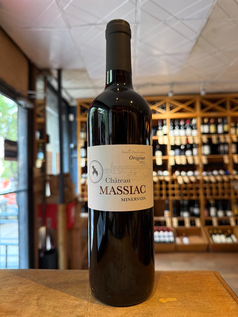 Chateau Massiac, Origine Minervois Rouge 2022 (750ml)